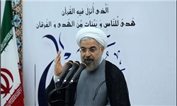 روحانی در جمع فعالان سیاسی اصولگرا: مشکلات کشور با استفاده از همه ظرفیت‌های فکری قابل حل است
